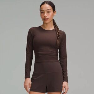 Lululemon All It Takes Ribbed Nulu Long-Sleeve Shirt